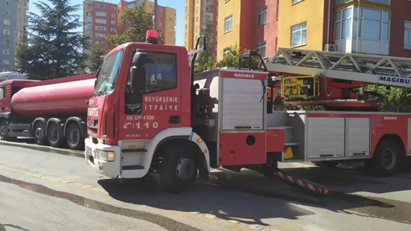 Ankara'da 13 katlı bir apartmanda patlama sesi