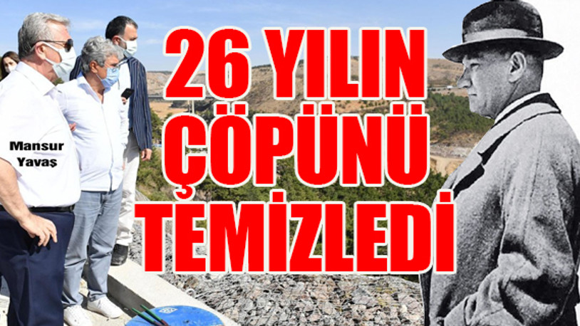 Atatürk'ün mirasına Mansur Yavaş sahip çıktı