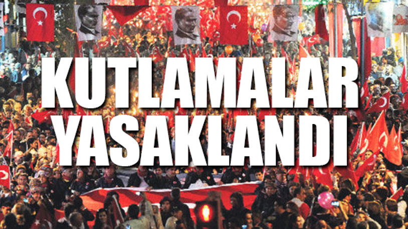 Bakanlıktan 29 Ekim Cumhuriyet Bayramı kararı