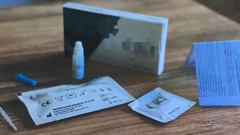 Bursa'da, internetten 'koronavirüs test kiti' satanlara operasyon