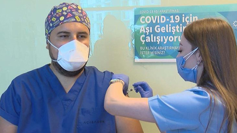 Çin’den getirilen koronavirüs aşısı İstanbul’da ilk gönüllüye yapıldı