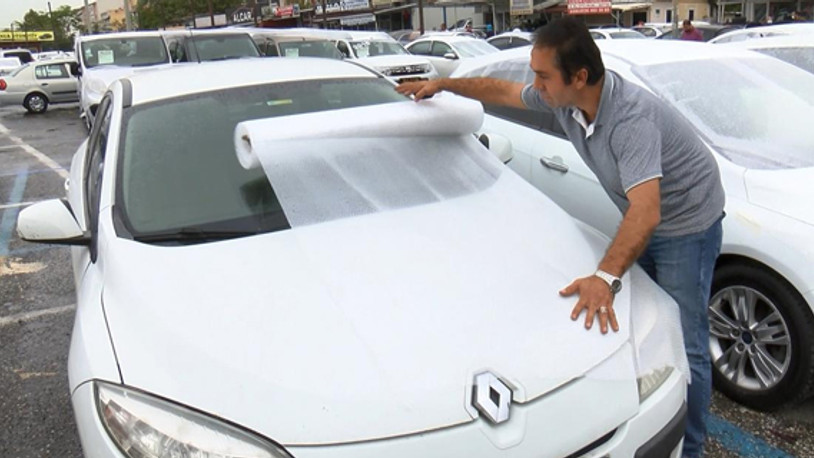 Dolu yağışı, naylon fiyatlarını dörde katladı