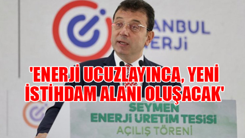 Ekrem İmamoğlu, dünyanın en büyük projesini tanıttı