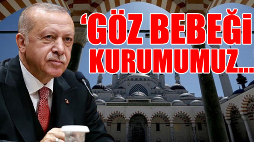 Erdoğan'dan Diyanet'e övgüler