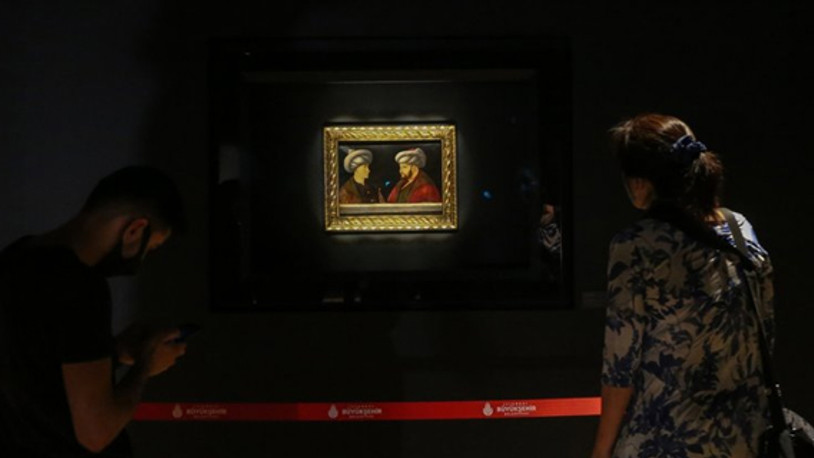 Fatih'in tablosu halkın ziyaretine açıldı