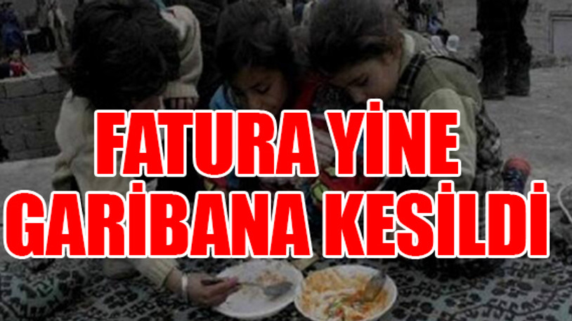 Yardımlar bütçeye yükmüş