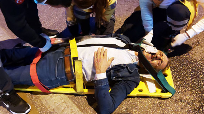 Kaza yaptı, canından önce yevmiyesini düşündü