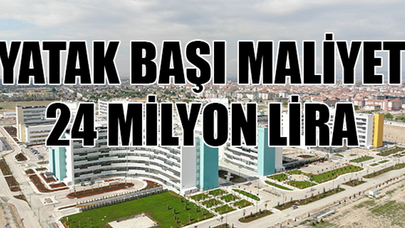 Şehir hastanelerinde yatak skandalı