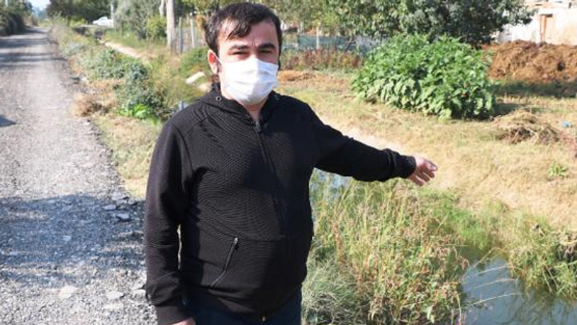 Sulama kanalı yüzünden evlat edinemiyorlar 