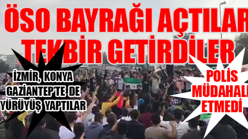 Suriyeli cihatçılar İstanbul'un göbeğinde meydanlara çıktı