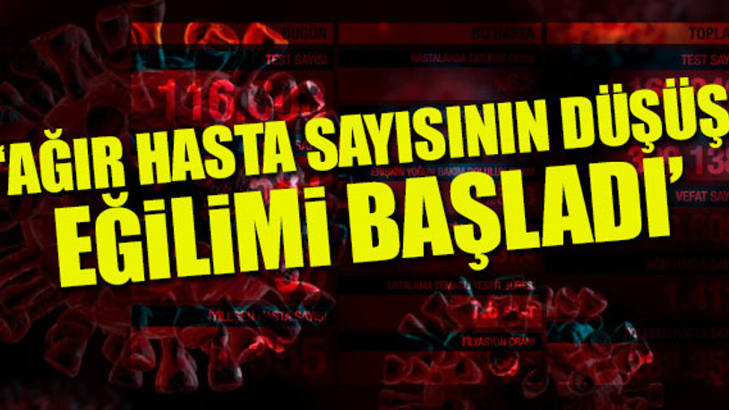 Türkiye'nin son koronavirüs tablosu açıklandı