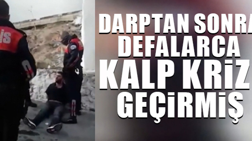 6 polisin darp ettiği esnaf hayatını kaybetti