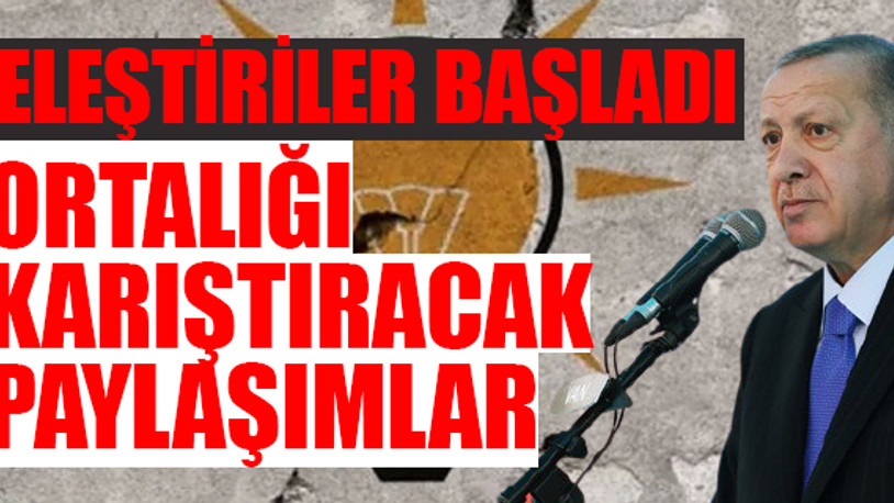 AKP'de kazan kaynıyor...