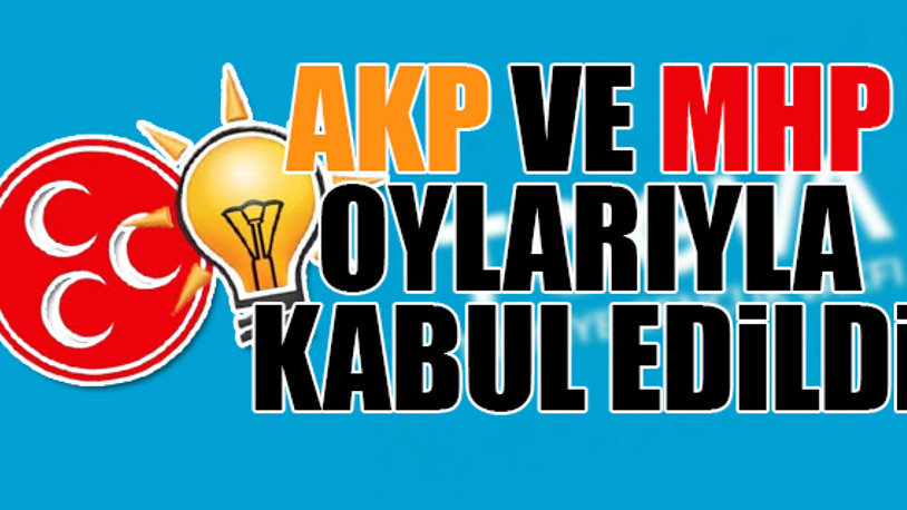 AKP ve MHP'nin TÜGVA ısrarı...