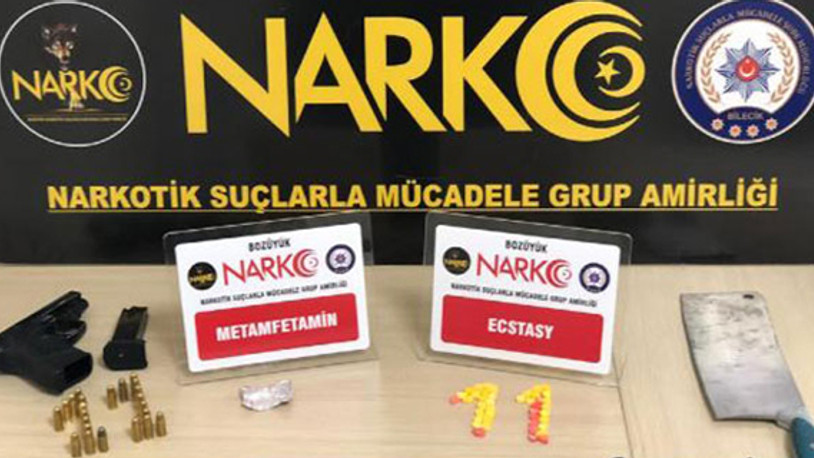 Bilecik’te uyuşturucu operasyonuna 1 tutuklama