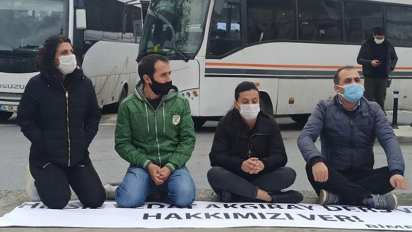 BİMEKS işçileri gözaltına alındı