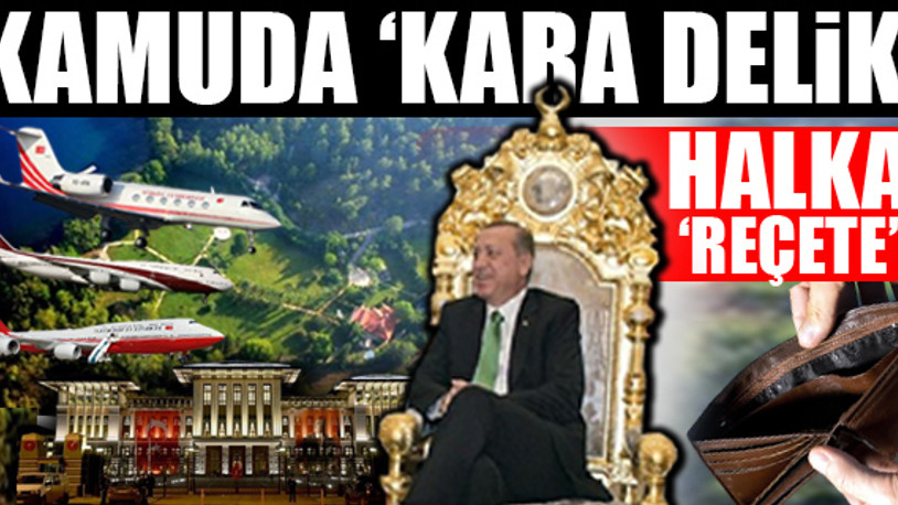 CHP'den israf önergesi: Erdoğan'ın 'saray' harcamaları dudak uçuklatıyor