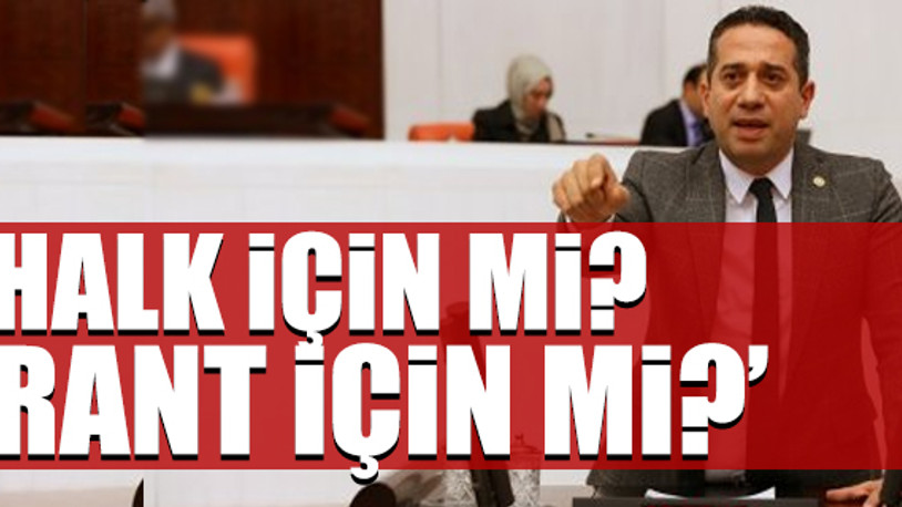 CHP'li Başarır: Teşvikiye'nin tek 'deprem toplanma alanı'nın imara açılmasında kamu yararı nerede? 