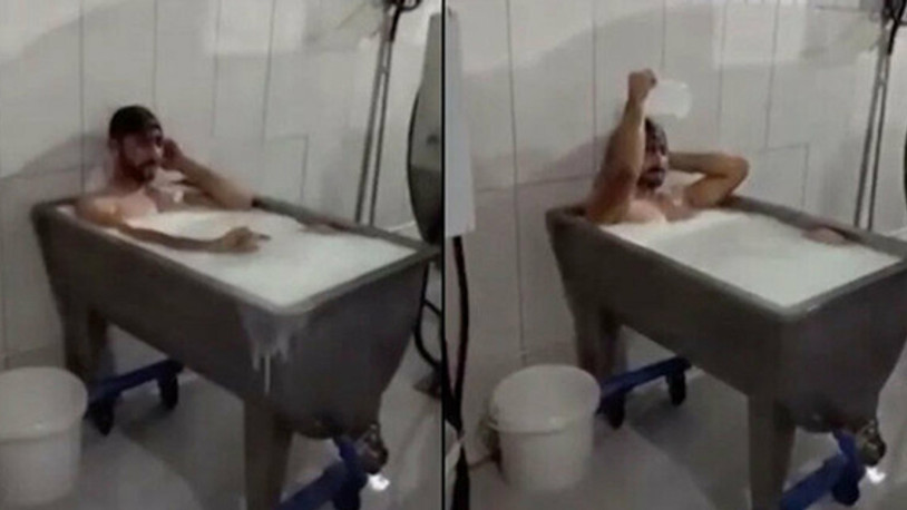 İşçilerin 'süt banyosu'nda flaş karar