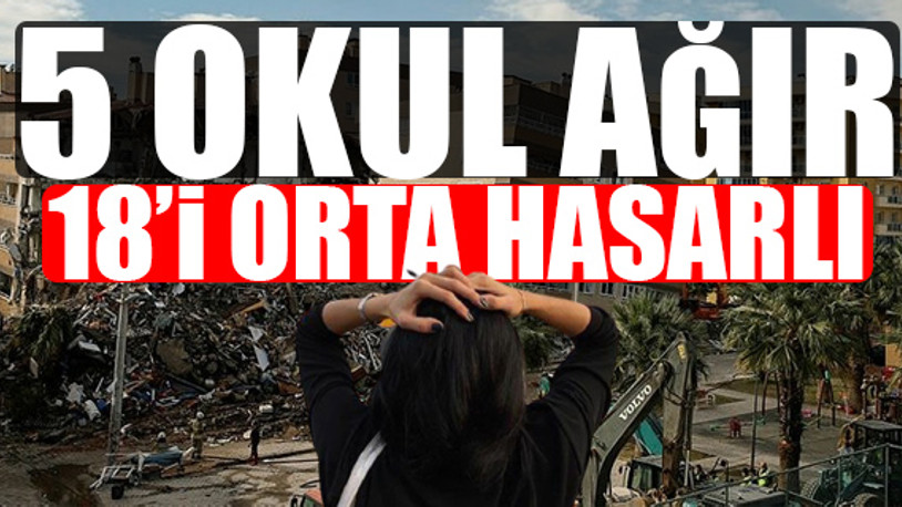 İzmir depreminde ağır bilanço: Acil yıkılması gereken 309 bina var