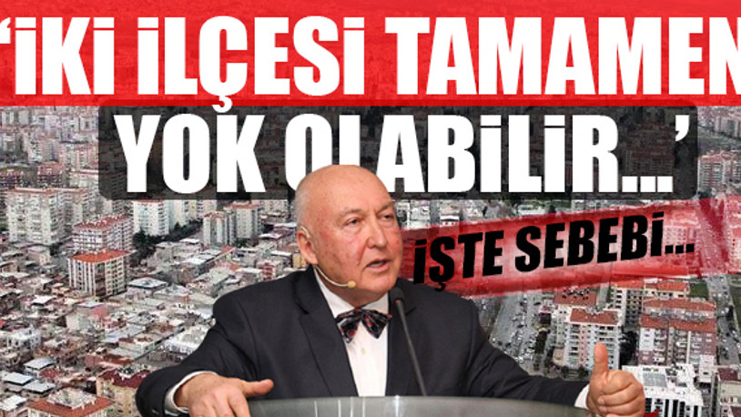 İzmir için felaket senaryosunu açıkladı