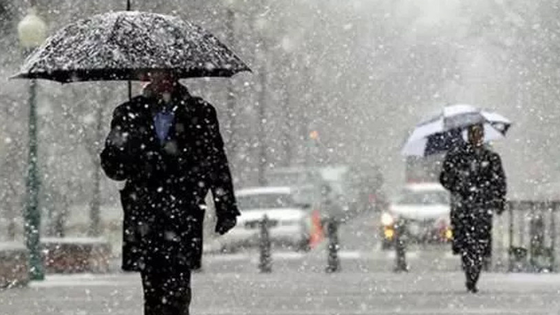 Meteoroloji'den karla karışık yağmur uyarısı