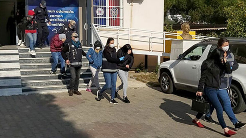 Nazilli'de fuhuş operasyonu: 11 gözaltı
