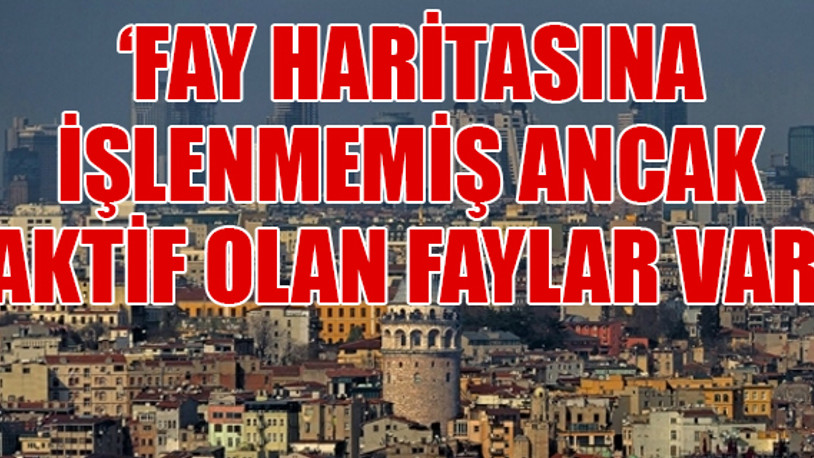 Prof. Dr. Cenk Yaltırak, İstanbul'un en riskli bölgelerini açıkladı