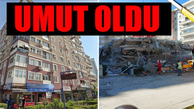 Rıza Bey apartmanında saatler sonra mucize kurtuluş