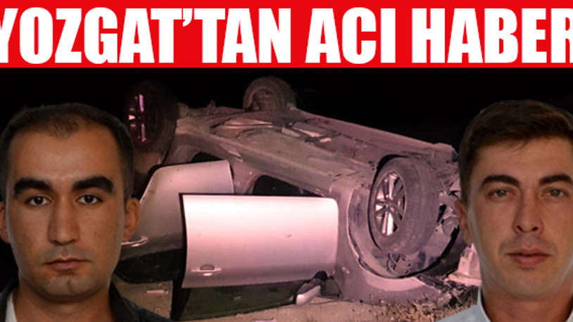 Trafik kazasında 2 polis memuru hayatını kaybetti