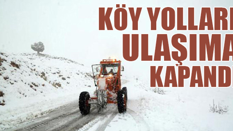 Tunceli'ye mevsimin ilk karı düştü