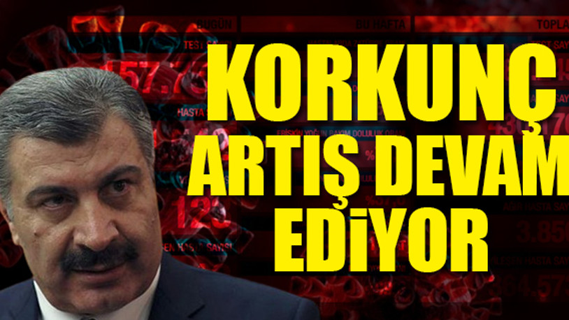 Türkiye'nin son koronavirüs tablosu açıklandı