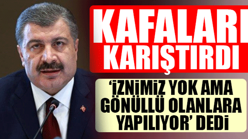 'AKP’liler aşı olmaya başladı’ iddiasına Koca’dan yanıt