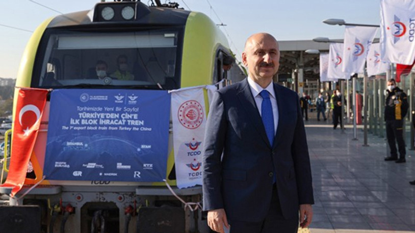 Bakan Karaismailoğlu'ndan 'Çin'e giden tren' açıklaması