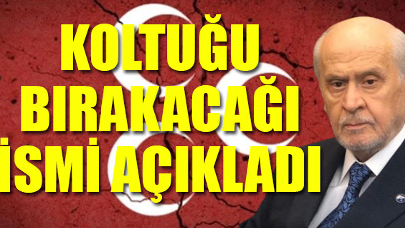 Bomba iddia... Devlet Bahçeli koltuğu bırakıyor