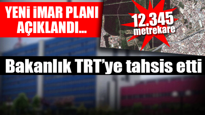 Çekmeköy Kışlası arazisinde TRT'ye özel düzenleme