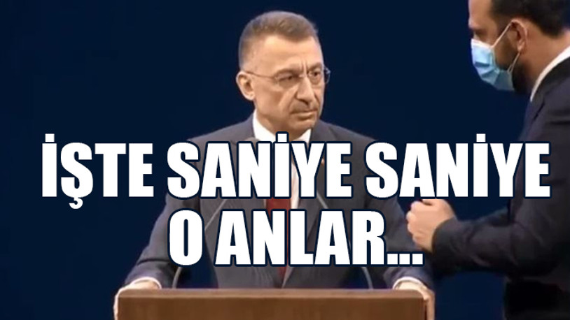 Cumhurbaşkanı Yardımcısı Fuat Oktay canlı yayında fenalaştı