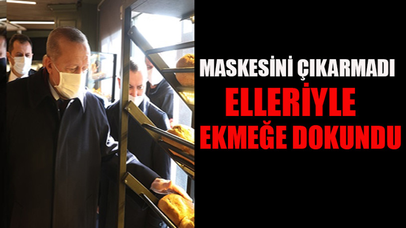 Erdoğan'dan alışveriş sırasında bir doğru bir yanlış hareket