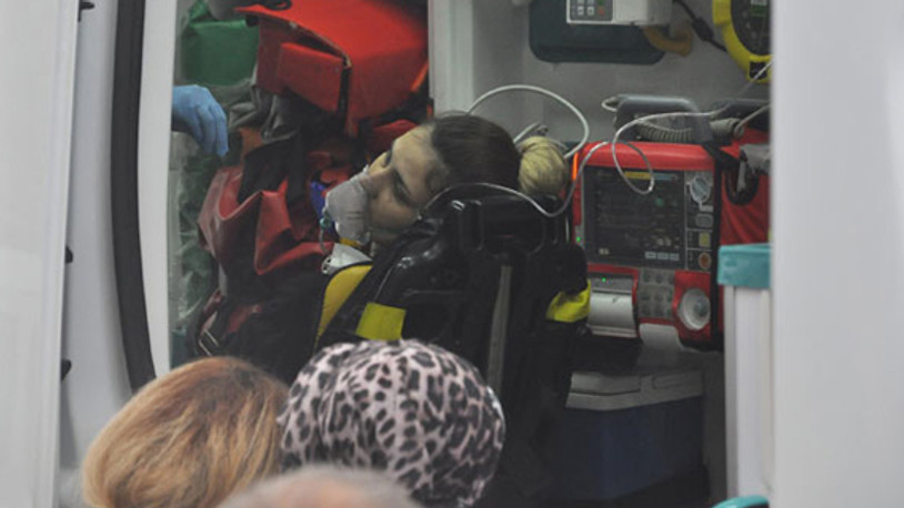 Gelinlik mağazasında yangın: 7 kadın dumandan zehirlendi