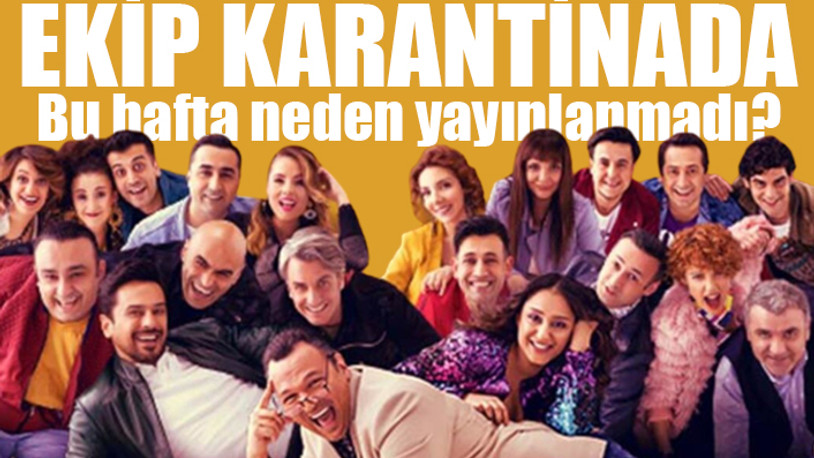 Güldür Güldür'de panik...