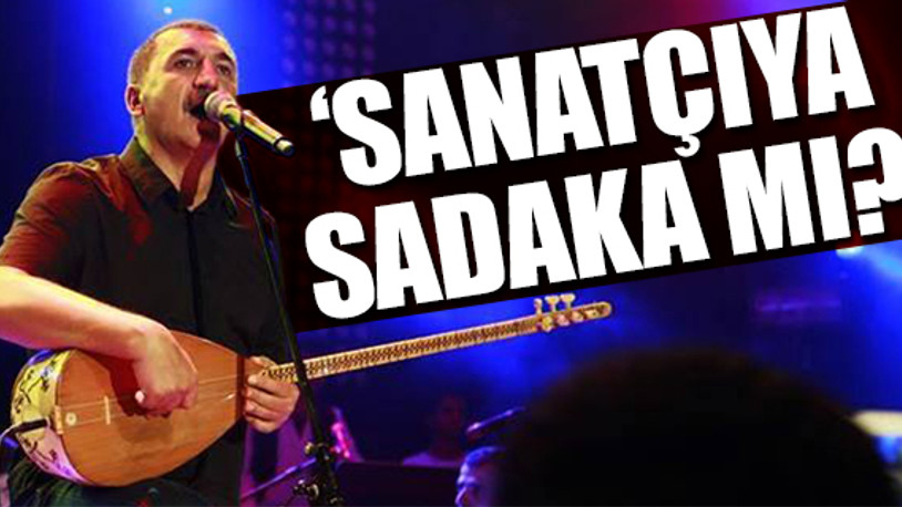 'Sanatçılara 1000 TL destek adeta utanç vesikası' 