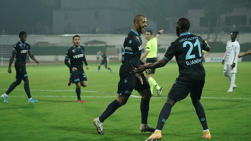 Trabzonspor, Hatay'ı tek golle geçti