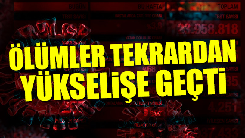 Türkiye'nin son koronavirüs tablosu...