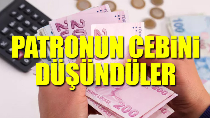 Yandaş gazeteden flaş 'asgari ücret' haberi