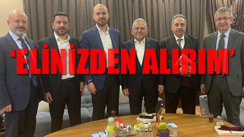 AKP'li başkanlar Bilal Erdoğan'ın önünde birbirine girdi