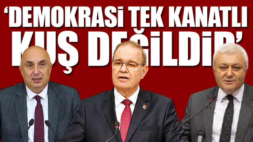 AKP'nin 'özür dile' çağrısına CHP'nin önde gelen isimlerinden tepki