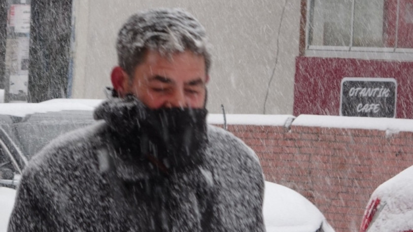 Ardahan’da beklenen kar yağışı başladı