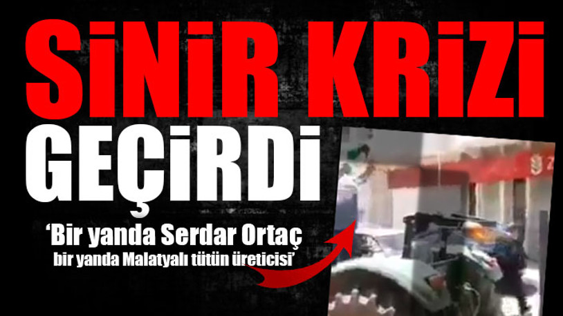 Borçlu çiftçi Ziraat Bankası’nın önünde kendini yakmaya çalıştı