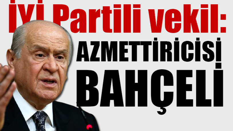 Devlet Bahçeli'ye şok suçlama