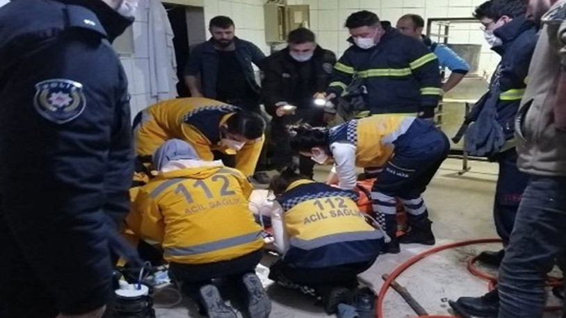 Ekmek fırınında kaynak yapan işçi, yük asansörünün altında kalarak öldü